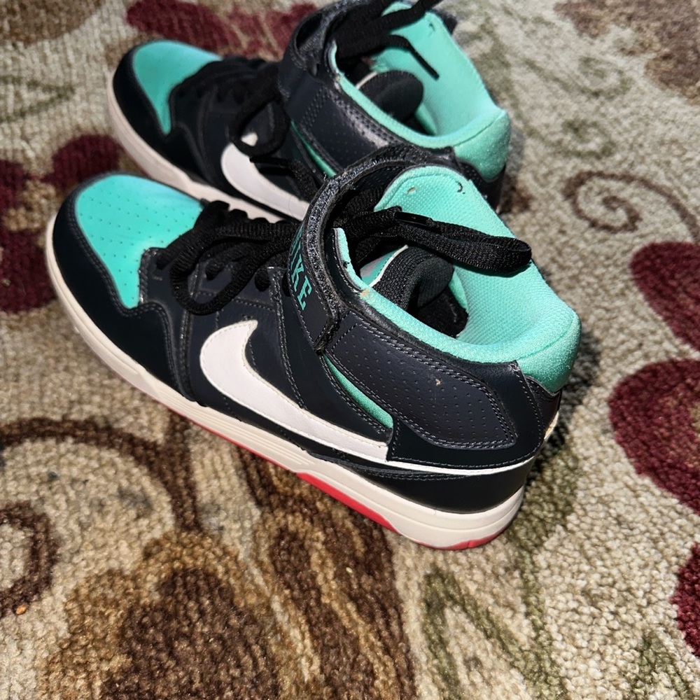 Nike SB Mid Dunk High 2 Green Pink Grey Size 7